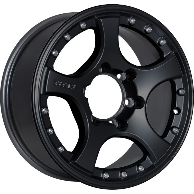 Диски СКАД Титан 7x16/5x139.7 D109.7 ET35 Black_barhat 1240125