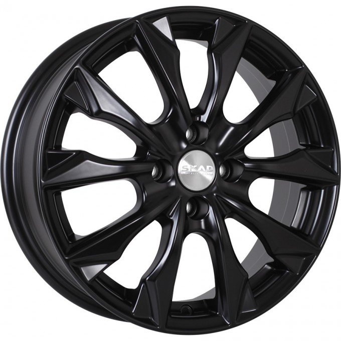 Колесный диск СКАД Нагоя 6x16/4x100 D60.1 ET41 Black_barhat 3190025